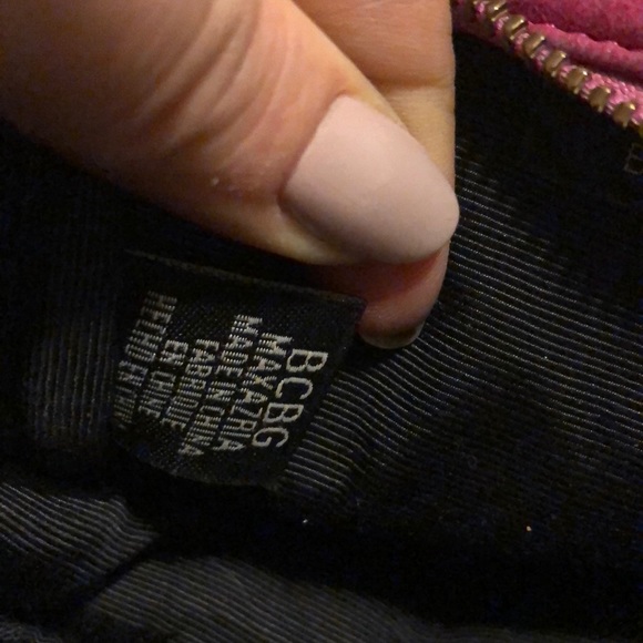 BCBG Pink Small Bag with Gold Chain - Picture 5 of 6